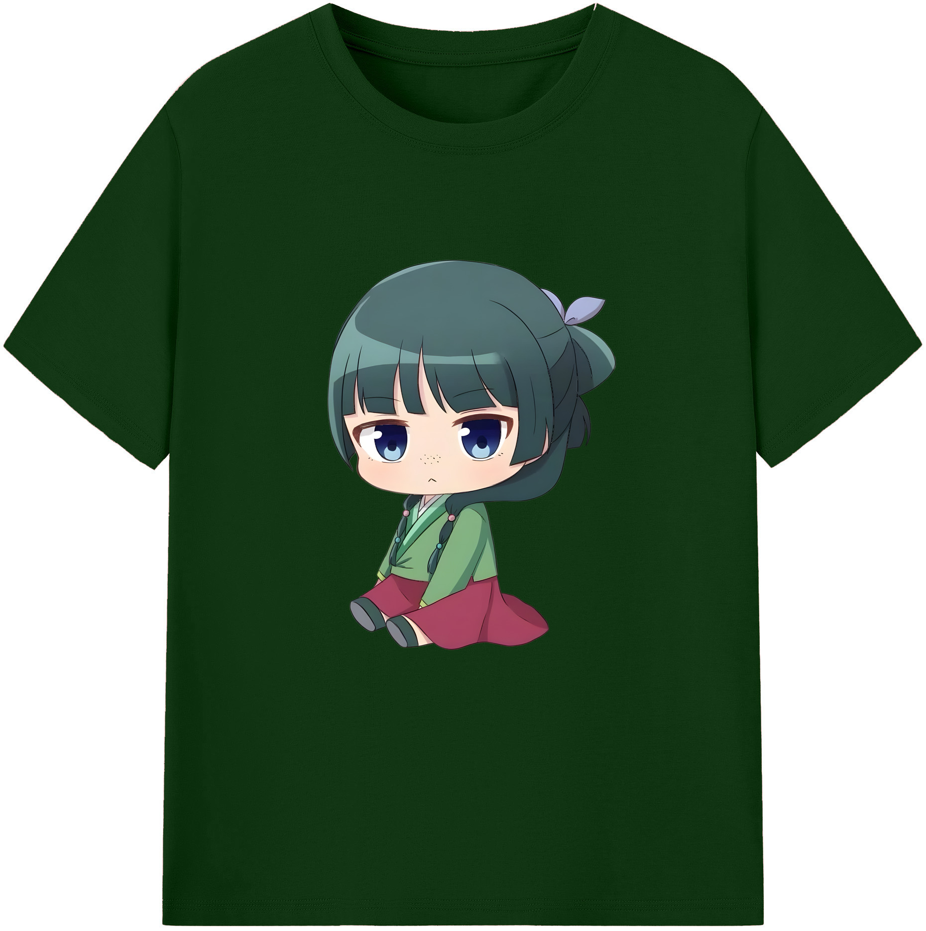 （画像用） 薬屋のひとりごと The Apothecary Diaries 綿100％半袖Tシャツ（フロントプリント）